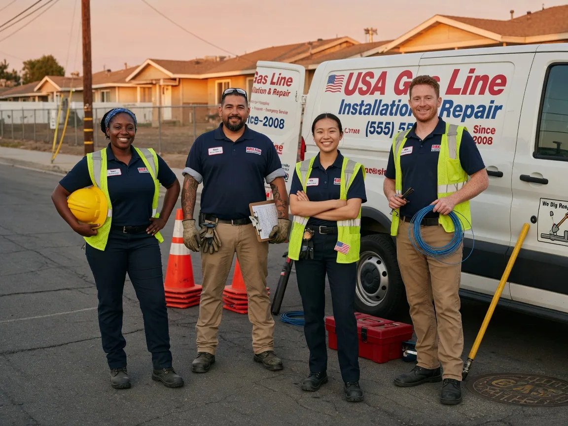 Gas Line Installation company in Drexel, NC